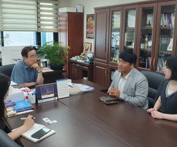 대한사회복지회 강대성회장님과 함께