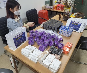인천내 사각지대 소외계층 후원물품 전달