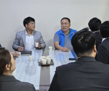 울산 천사운동 천사의집 무료급식소 후원물품전달식